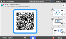 Abbildung Bedienfeld-Display