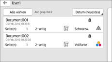 Abbildung Bedienfeld-Display