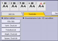 Abbildung Bedienfeld-Display