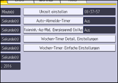 Abbildung Bedienfeld-Display