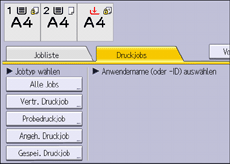 Abbildung Bedienfeld-Display
