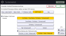 Abbildung Bedienfeld-Display