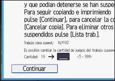 Ilustración de la pantalla del panel de mandos