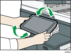 Ilustración del panel de mandos