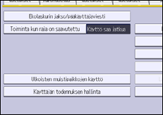 Käyttöpaneelin näyttö