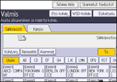 Käyttöpaneelin näyttö