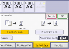 Käyttöpaneelin näyttö