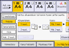 Käyttöpaneelin näyttö