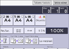 Käyttöpaneelin näyttö