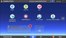 Käyttöpaneelin näyttö