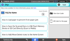 Käyttöpaneelin näyttö