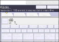 A kezelőpanel ismertetése