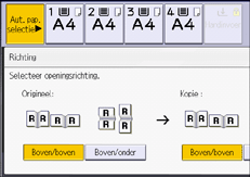 Afbeelding van bedieningspaneel
