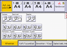 Afbeelding van bedieningspaneel
