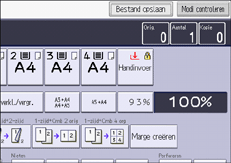 Afbeelding van bedieningspaneel