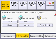 Afbeelding van bedieningspaneel