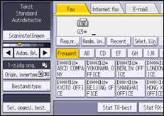 Afbeelding van bedieningspaneel