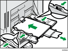 Illustratie van de handinvoer