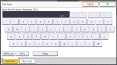 Afbeelding van bedieningspaneel