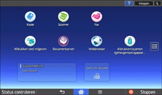 Afbeelding van bedieningspaneel