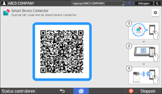 Afbeelding van bedieningspaneel