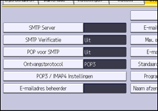 Afbeelding van bedieningspaneel