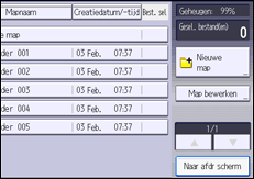 Afbeelding van bedieningspaneel
