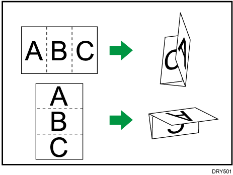 Illustration of Letter Fold-in