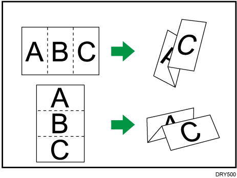 Illustration of Letter Fold-out