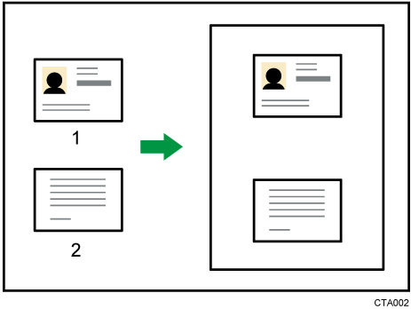 Illustration of ID Card Copy