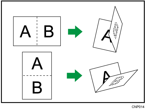 Illustration of Half Fold