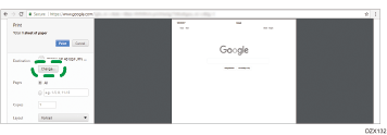 Web browser screen illustration