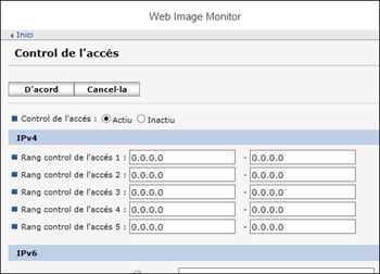 Il·lustració de la pantalla del navegador web