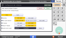 Il·lustració de pantalla del tauler d'operacions