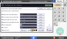 Il·lustració de pantalla del tauler d'operacions