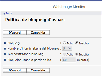 Il·lustració de la pantalla del navegador web