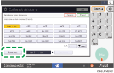 Il·lustració de pantalla del tauler d'operacions