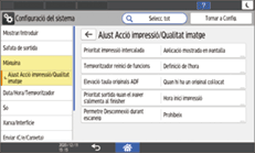 Il·lustració de pantalla del tauler d'operacions