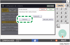 Il·lustració de pantalla del tauler d'operacions