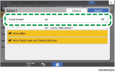 Il·lustració de pantalla del tauler d'operacions