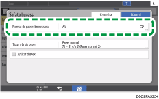 Il·lustració de pantalla del tauler d'operacions