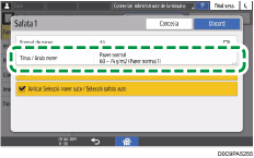 Il·lustració de pantalla del tauler d'operacions