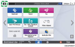 Ilustrace ovládacího panelu