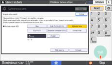 Ilustrace ovládacího panelu