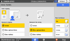 Ilustrace ovládacího panelu