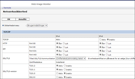 Illustration af webbrowser-skærm