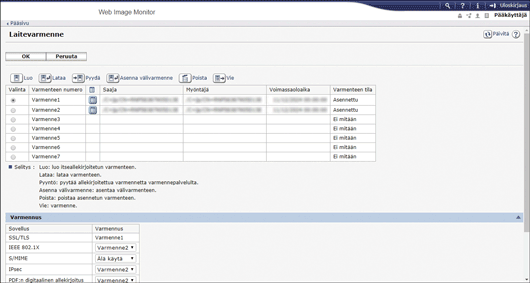 Selaimen näytön kuva