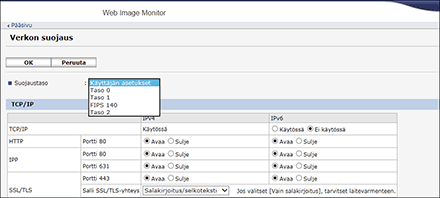 Selaimen näytön kuva