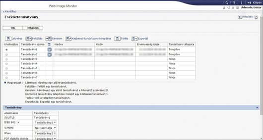 Webböngésző képernyőjének illusztrációja