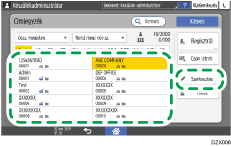 A kezelőpanel ismertetése